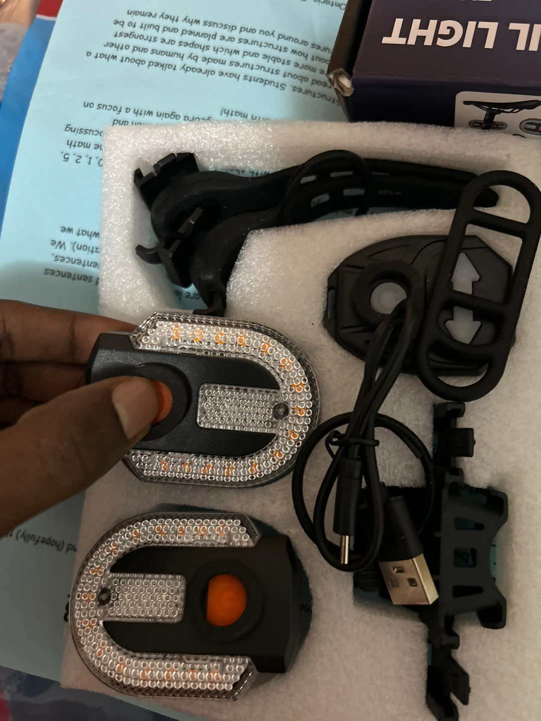 Bicycle LED Light Set - photo 3