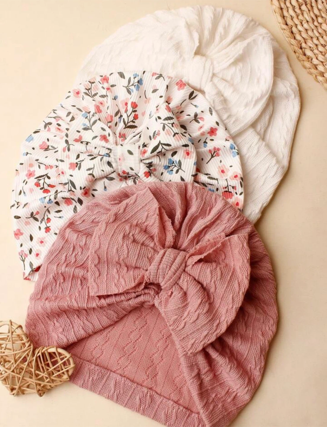 Baby Bow Turban Hats - photo 2
