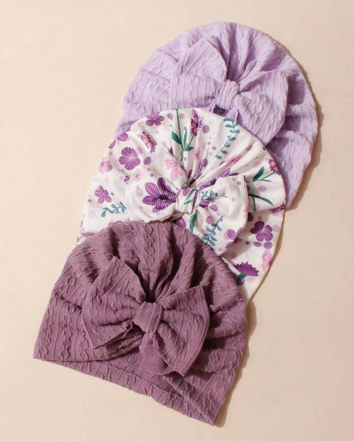 Baby Bow Turban Hats