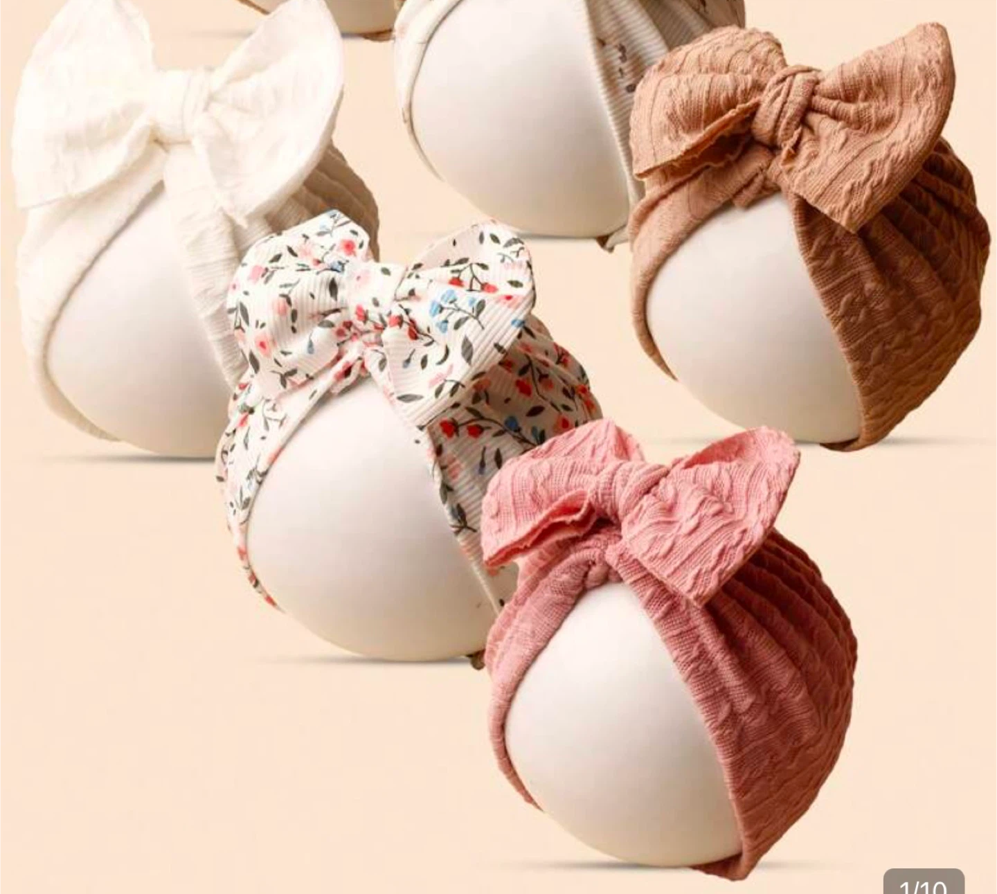 Baby Bow Turban Hats - photo 3