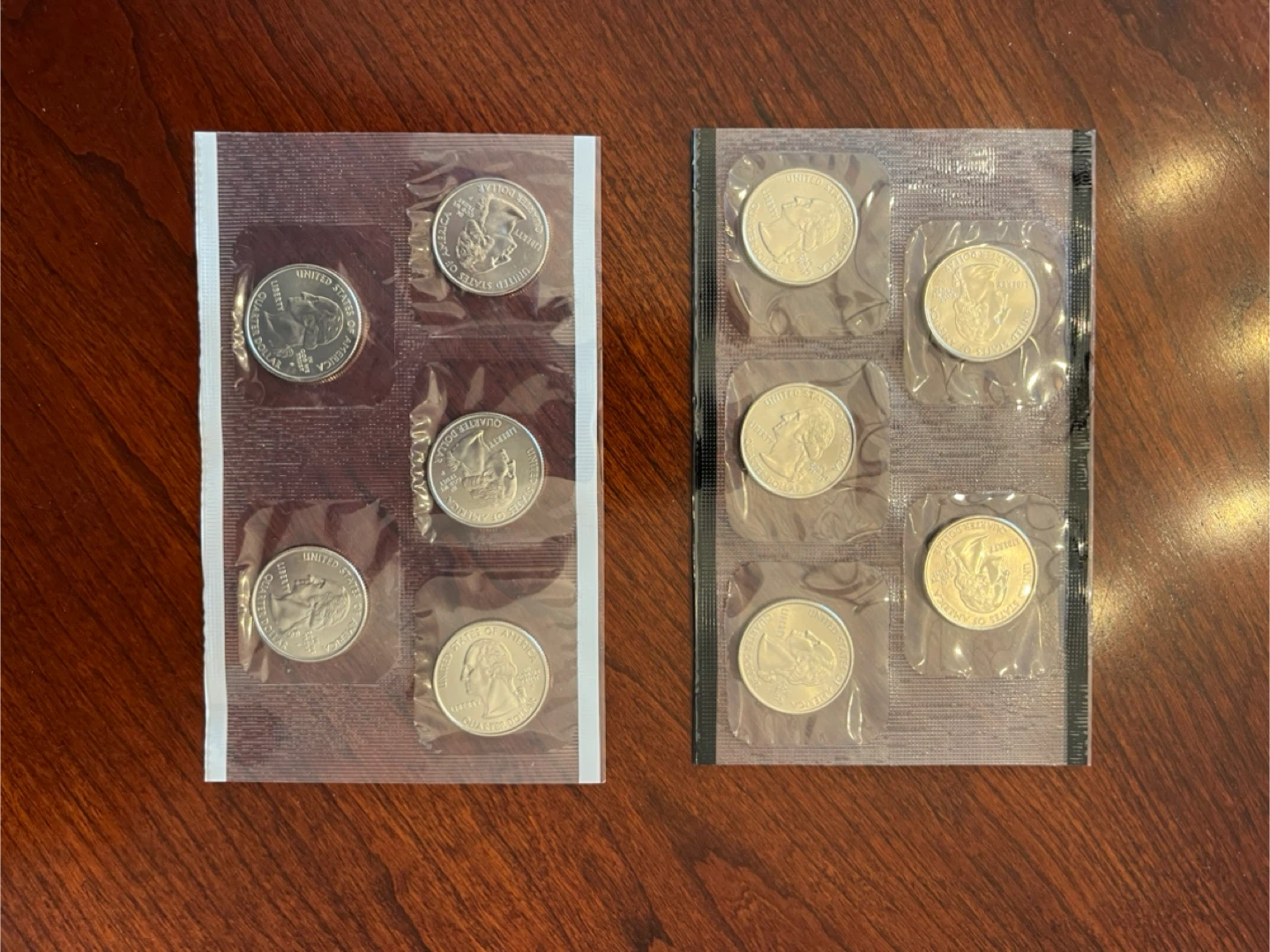 2006 State Quarters Philadelphia Denver 10 coin Uncirculated - photo 2