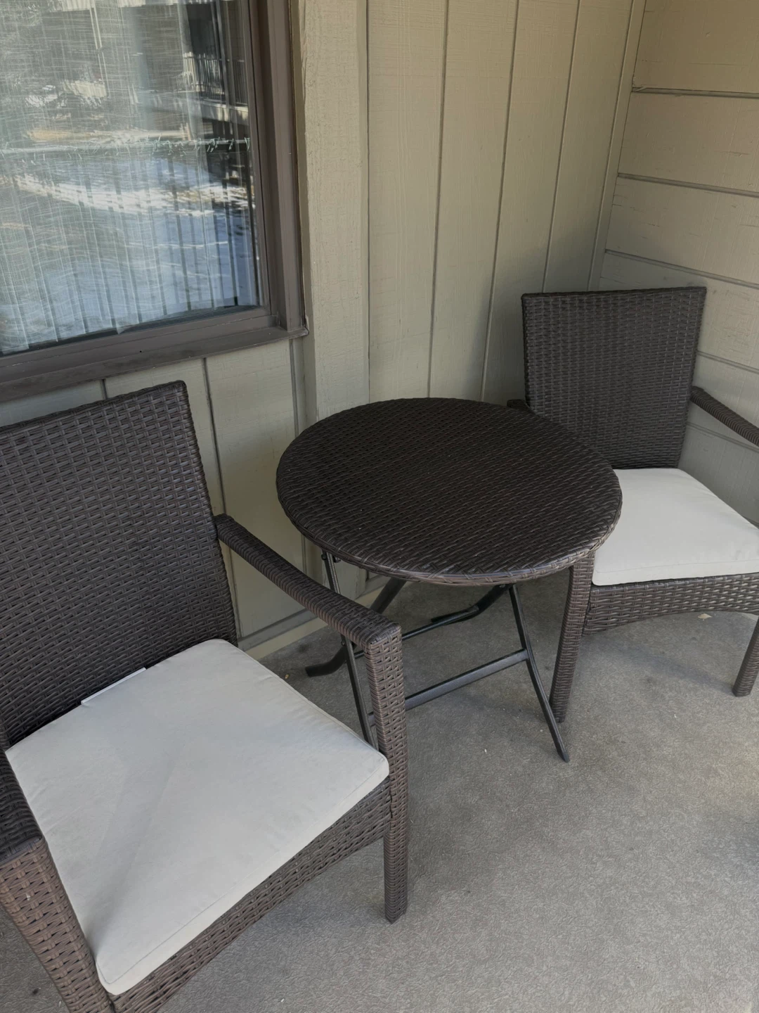 Patio Set - 2 Chairs & Table