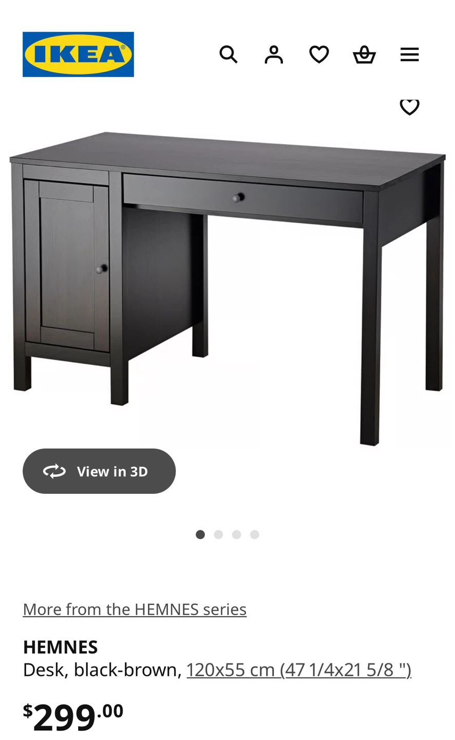 IKEA office/study desk