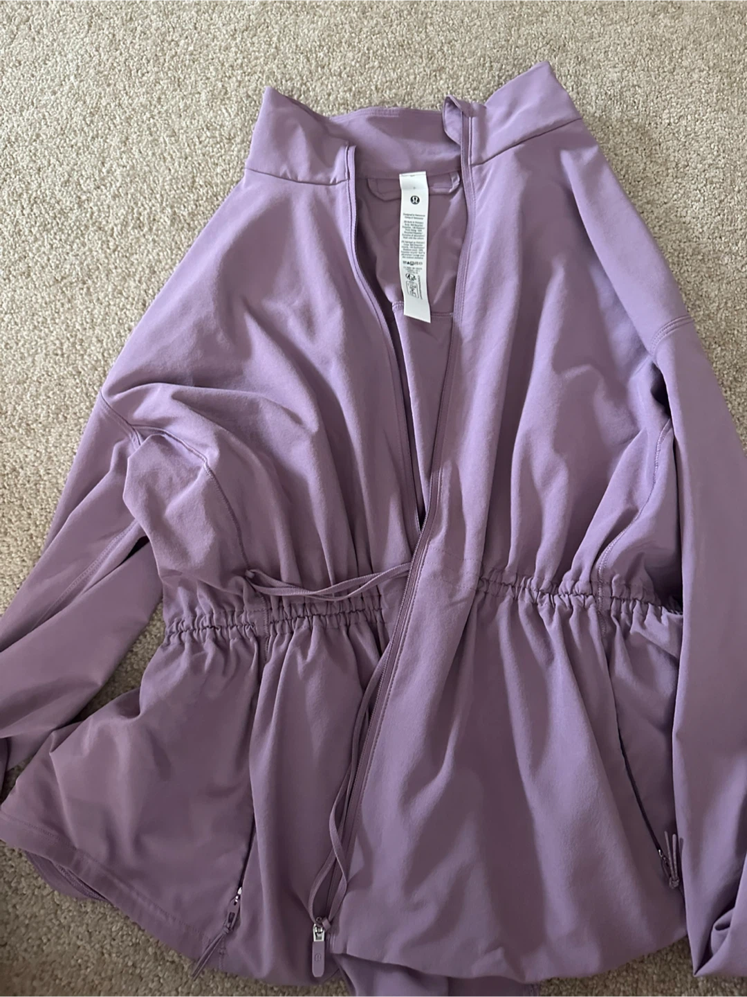 Lululemon UV-Protective Cinch-Waist Running Jacket