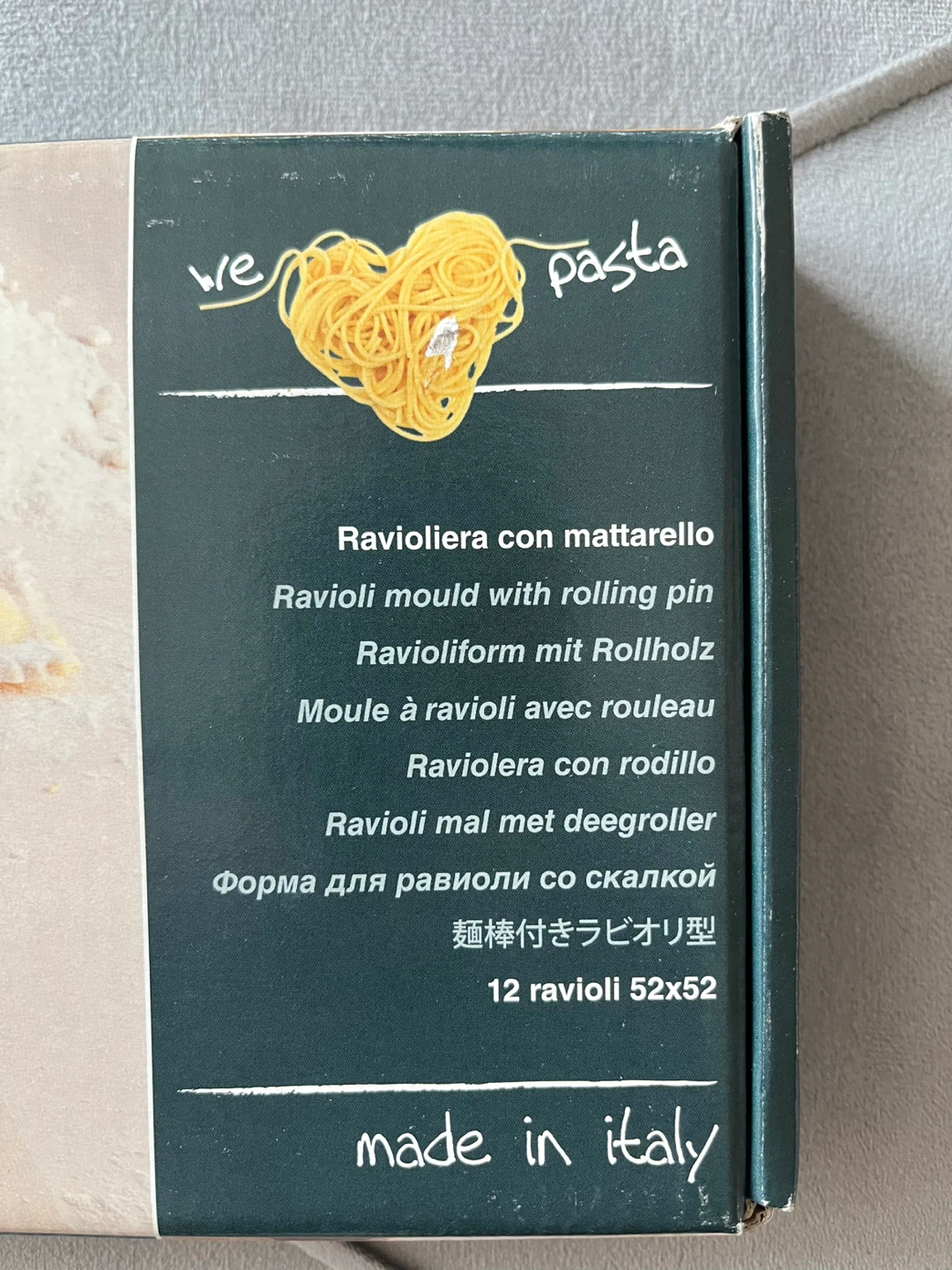 Ravioli Maker with Rolling Pin - Made in Italy - photo 2