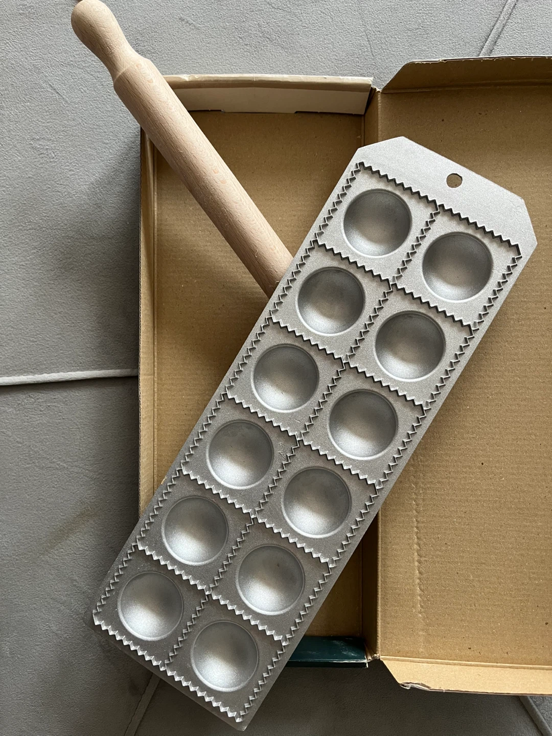Ravioli Maker with Rolling Pin - Made in Italy - photo 3