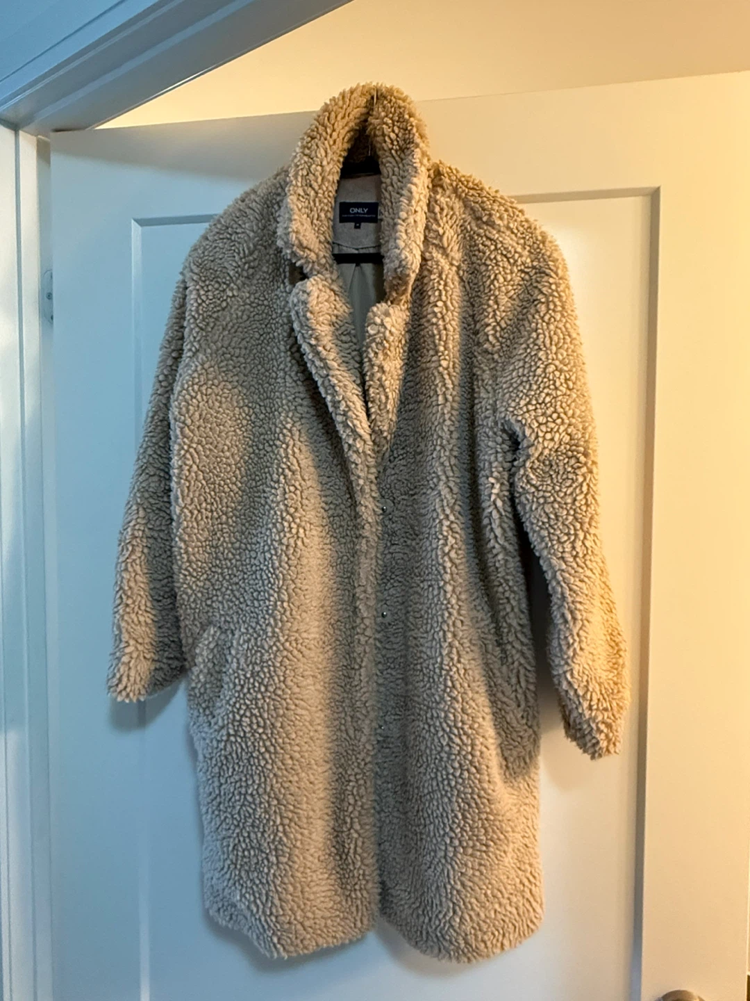 ONLY Teddy Coat. Size Medium