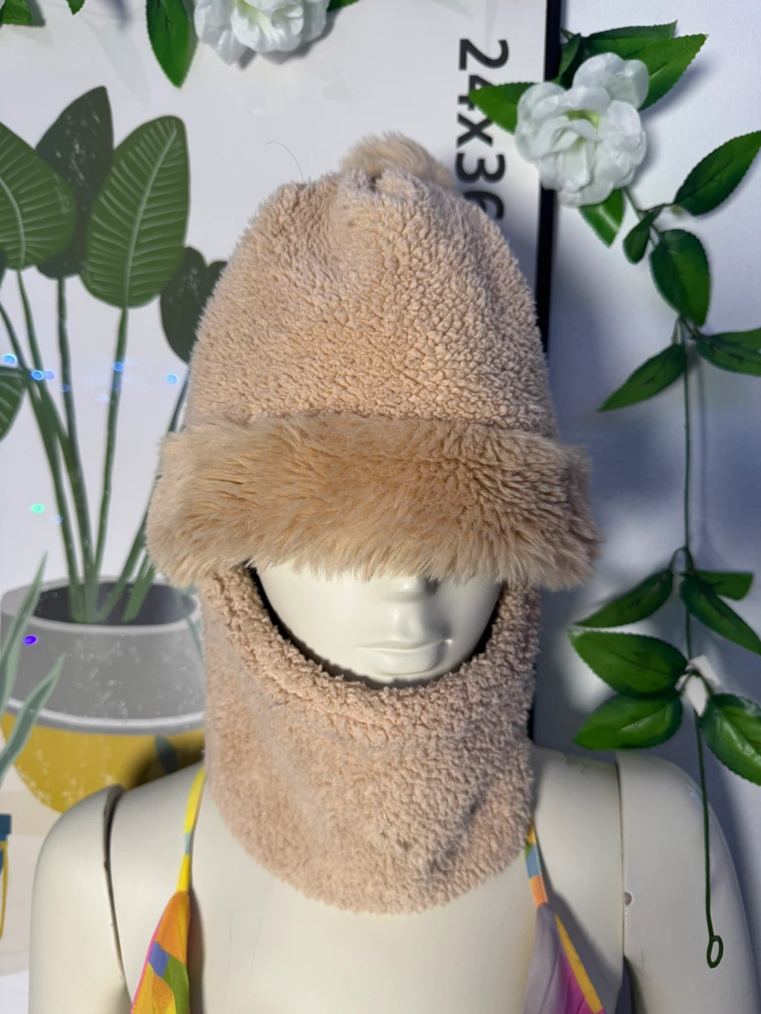 Cozy Sherpa Balaclava Hat