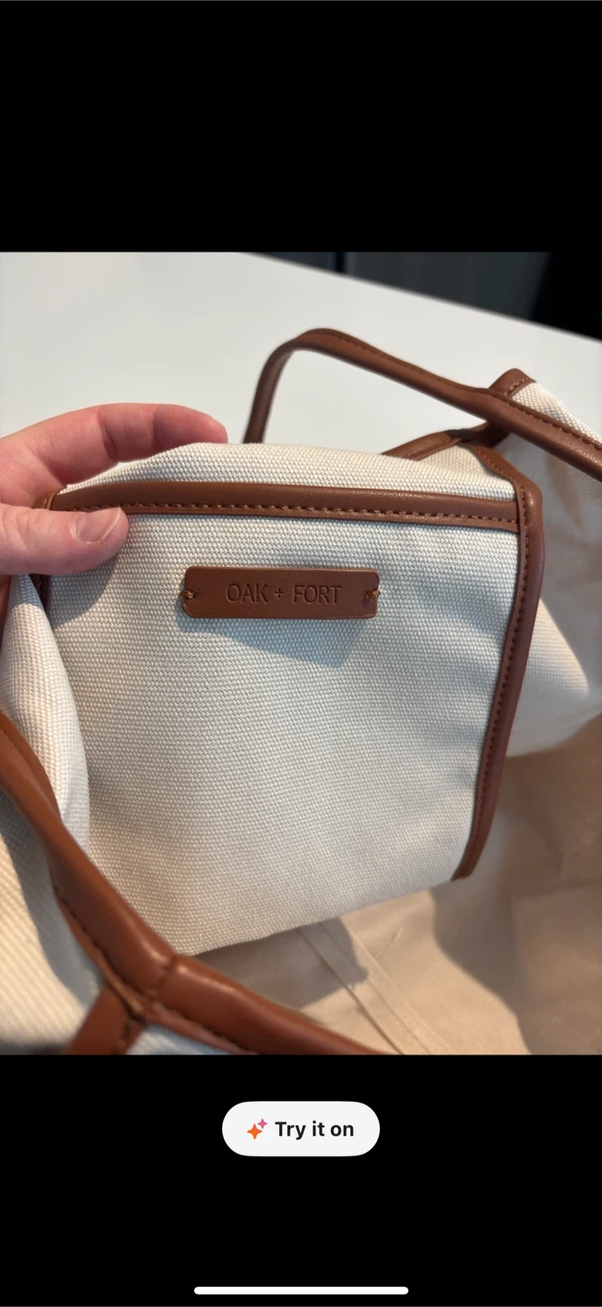 OAK + FORT Canvas Tote Bag - photo 3