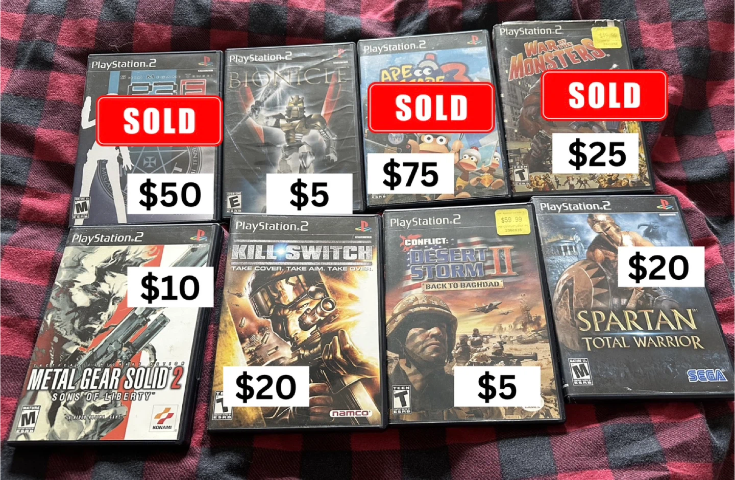 PS2 Games (See Details)