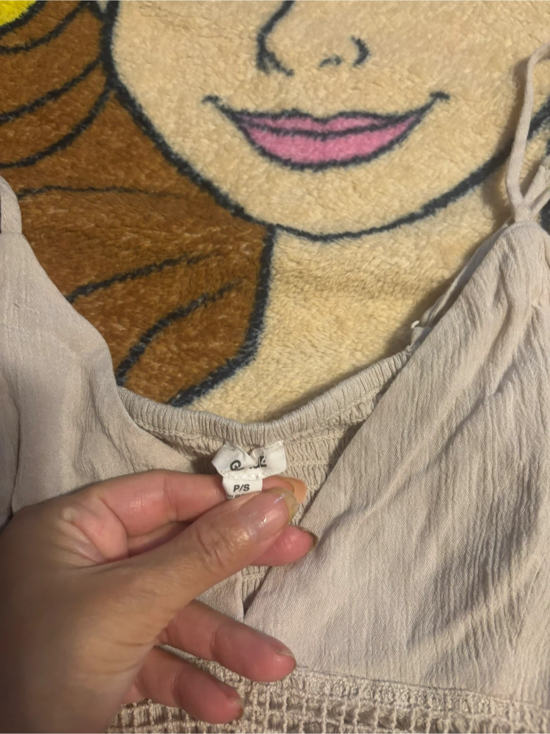 Women's Beige Dress with Crochet Detail - photo 2
