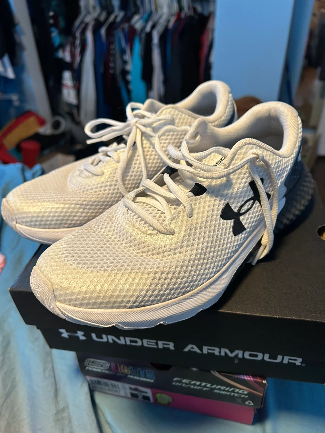 Under Armour Charged Assert 9 Running Shoes White - photo 2