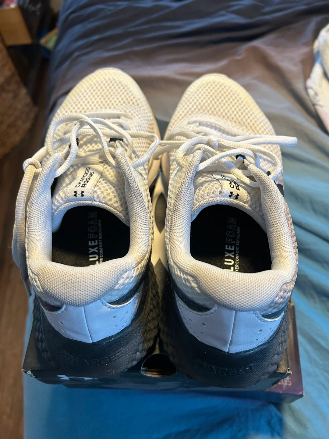Under Armour Charged Assert 9 Running Shoes White - photo 3