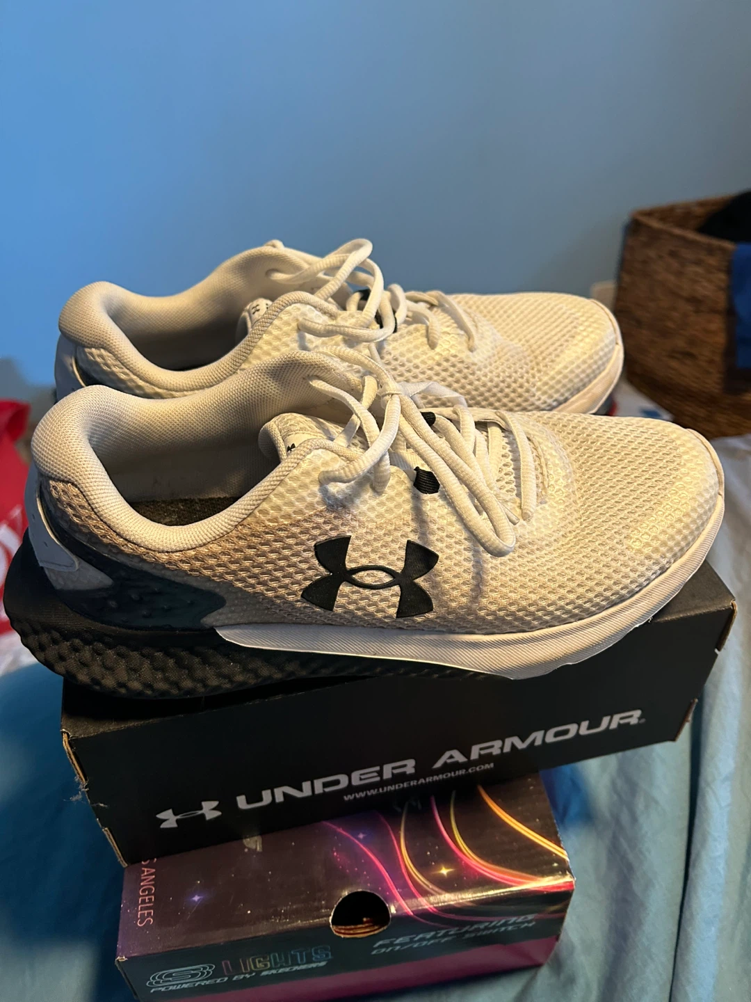 Under Armour Charged Assert 9 Running Shoes White - photo 4