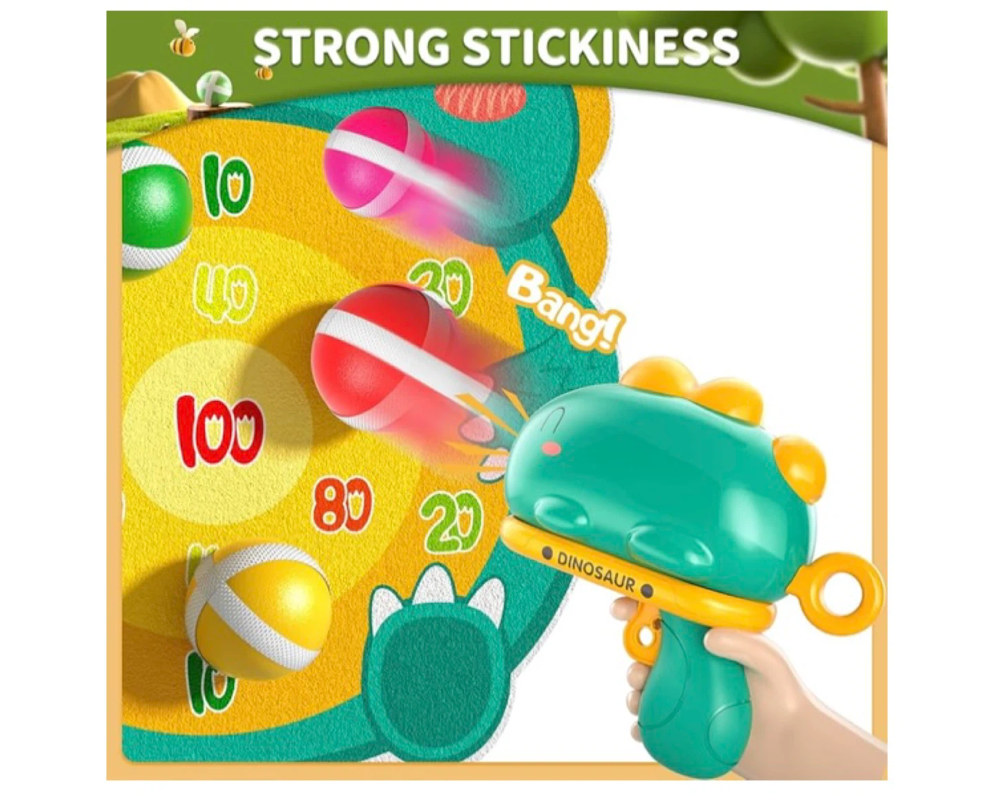 KUKU FUN Dinosaur Ball Gun Toy Set - photo 4