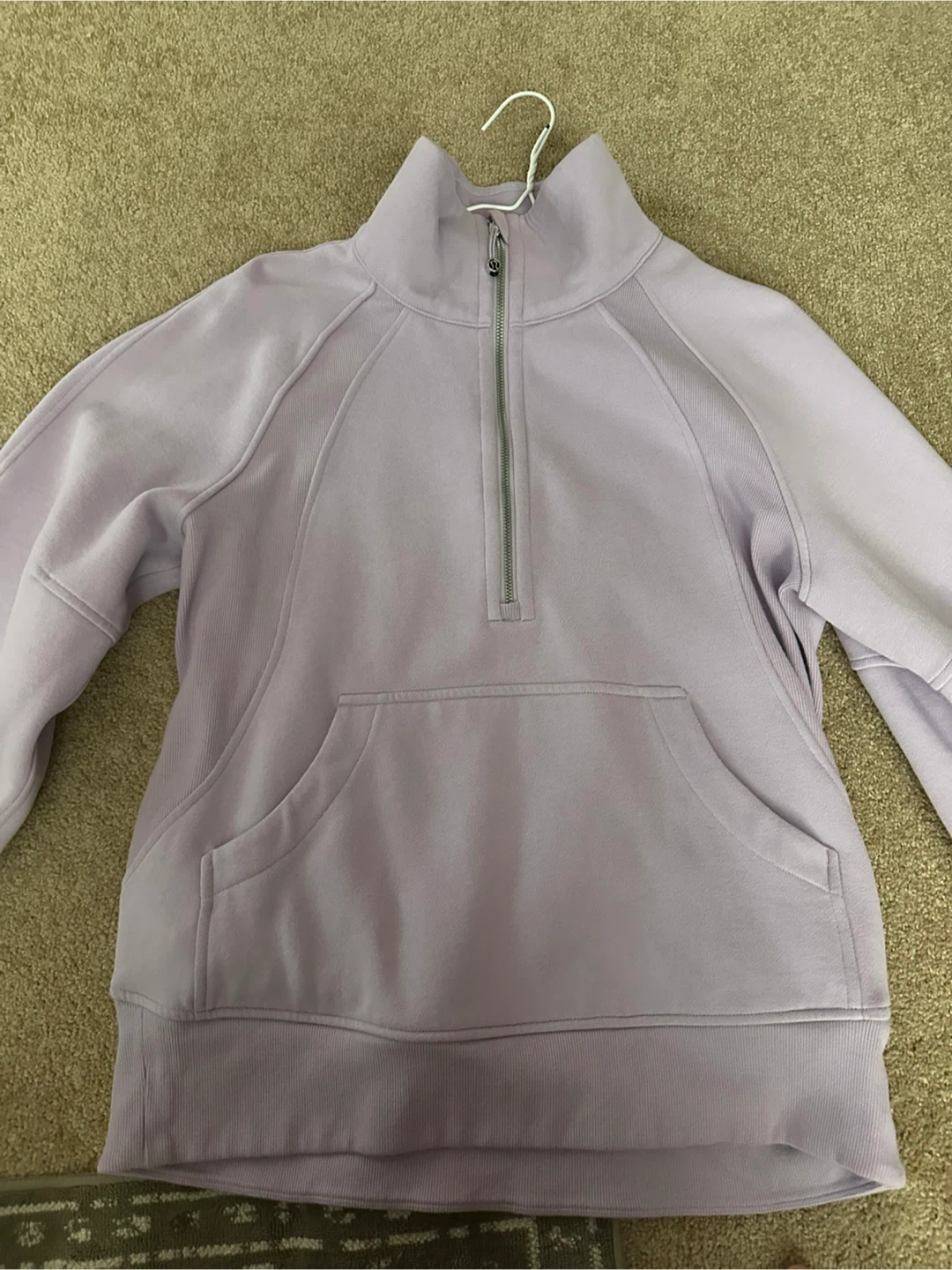 Lululemon Scuba Oversized Funnel-Neck Half Zip
