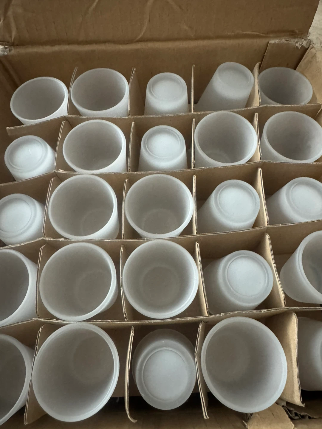 New 50 Pack Frosted Shot Glasses 1.5 oz - photo 5