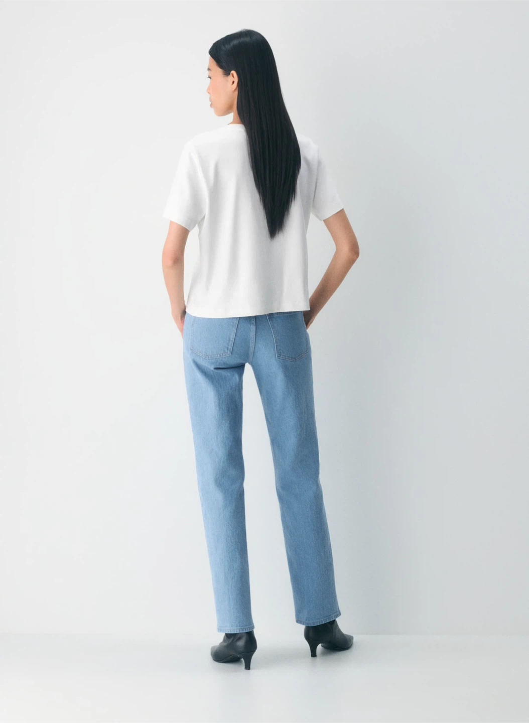 Aritzia Denim Forum Tilda Lo-Rise Straight Jeans - photo 3