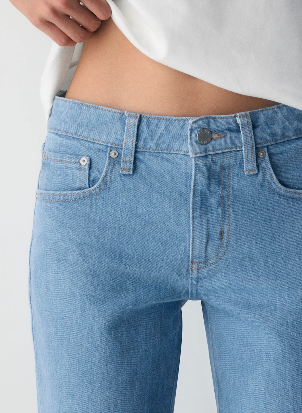 Aritzia Denim Forum Tilda Lo-Rise Straight Jeans - photo 4