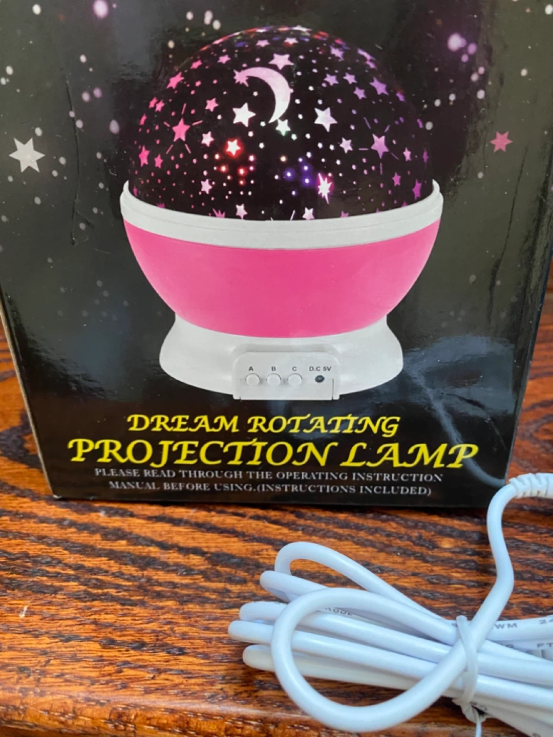 Dream Rotating Projection Lamp - photo 2