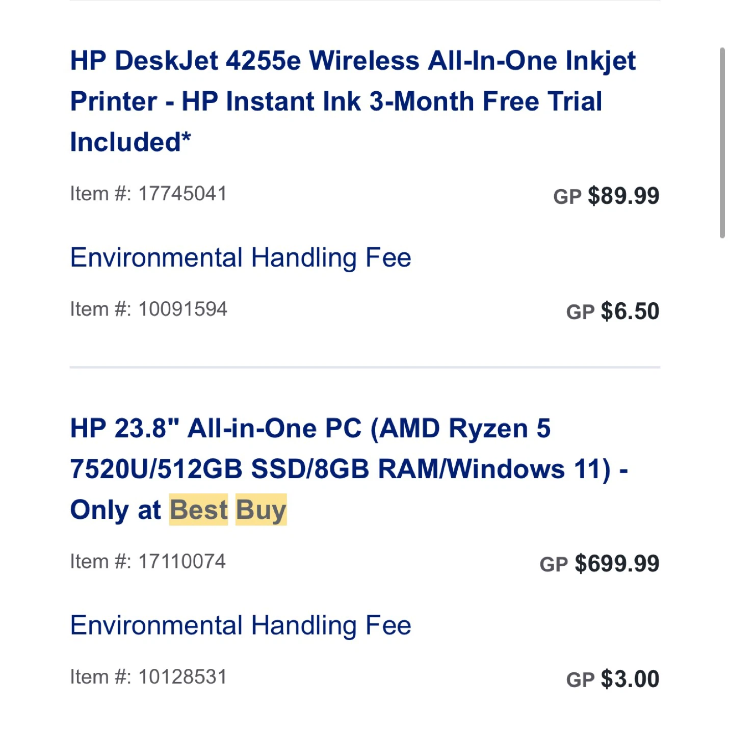 HP All-in-One Computer Ryzen 5 / 512GB SSD + Wireless Printer - photo 3
