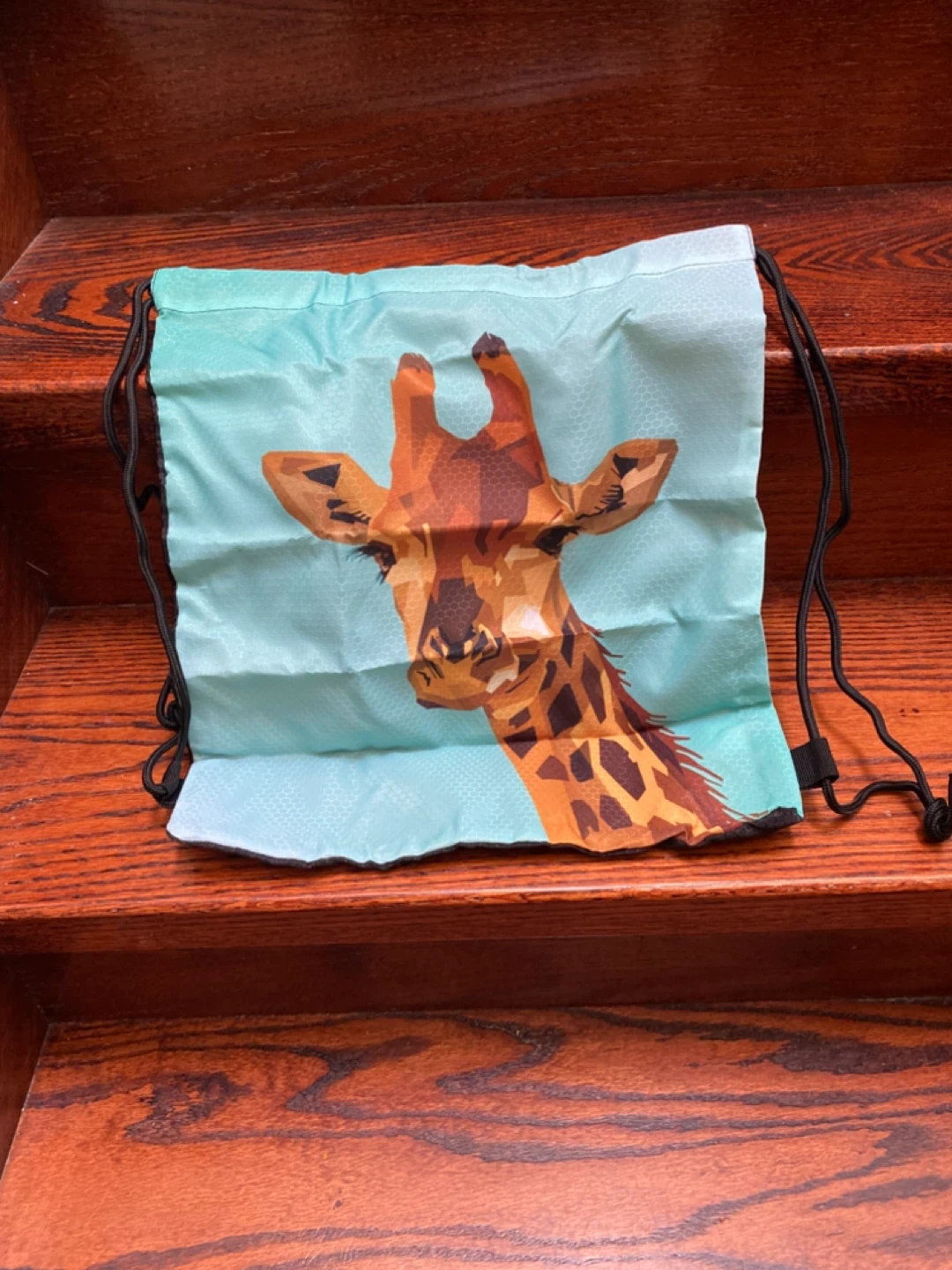 Giraffe Drawstring Bag