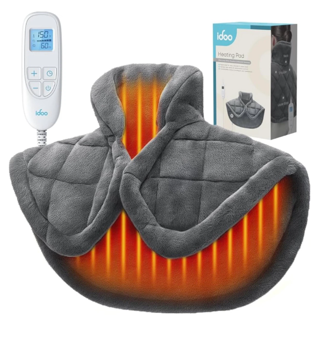 idoo Heating Pad for Neck and Shoulders - photo 4