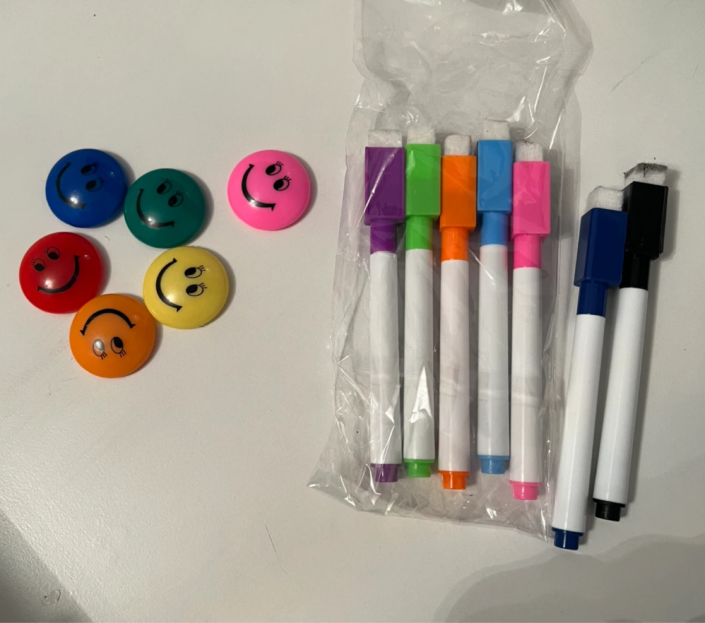 Magnetic Dry Erase Calendar Board with Markers and Erasers - photo 3
