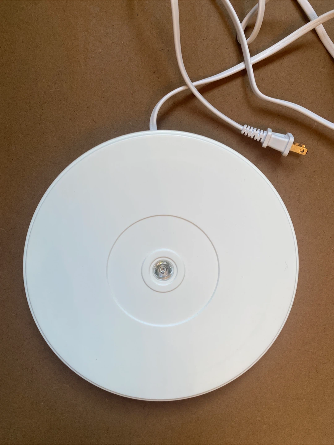 White Display Turntable 25cm Diameter - photo 3