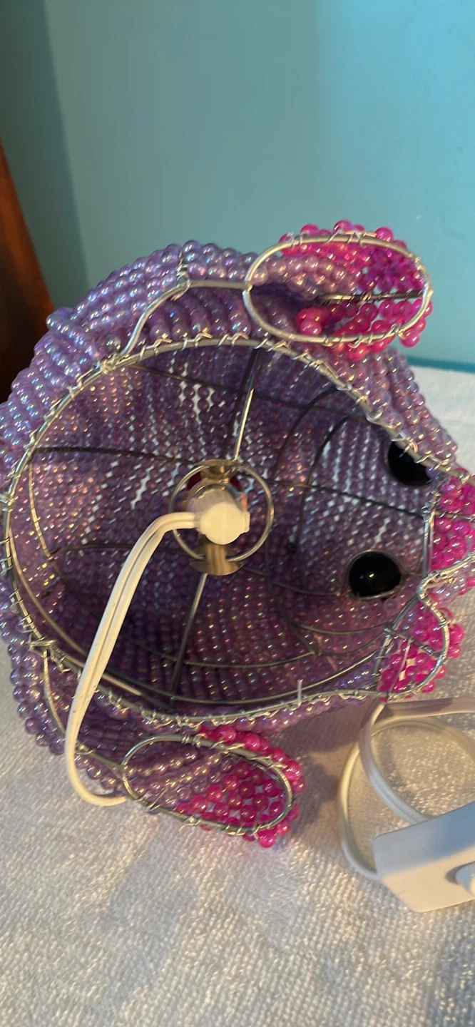 Beaded Bunny lamp - photo 3