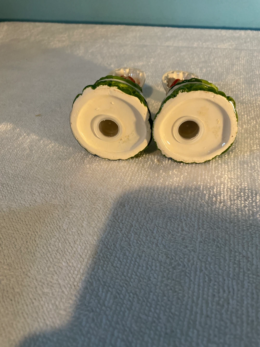 Vintage Ceramic Irish Girl Salt and Pepper Shakers - photo 3