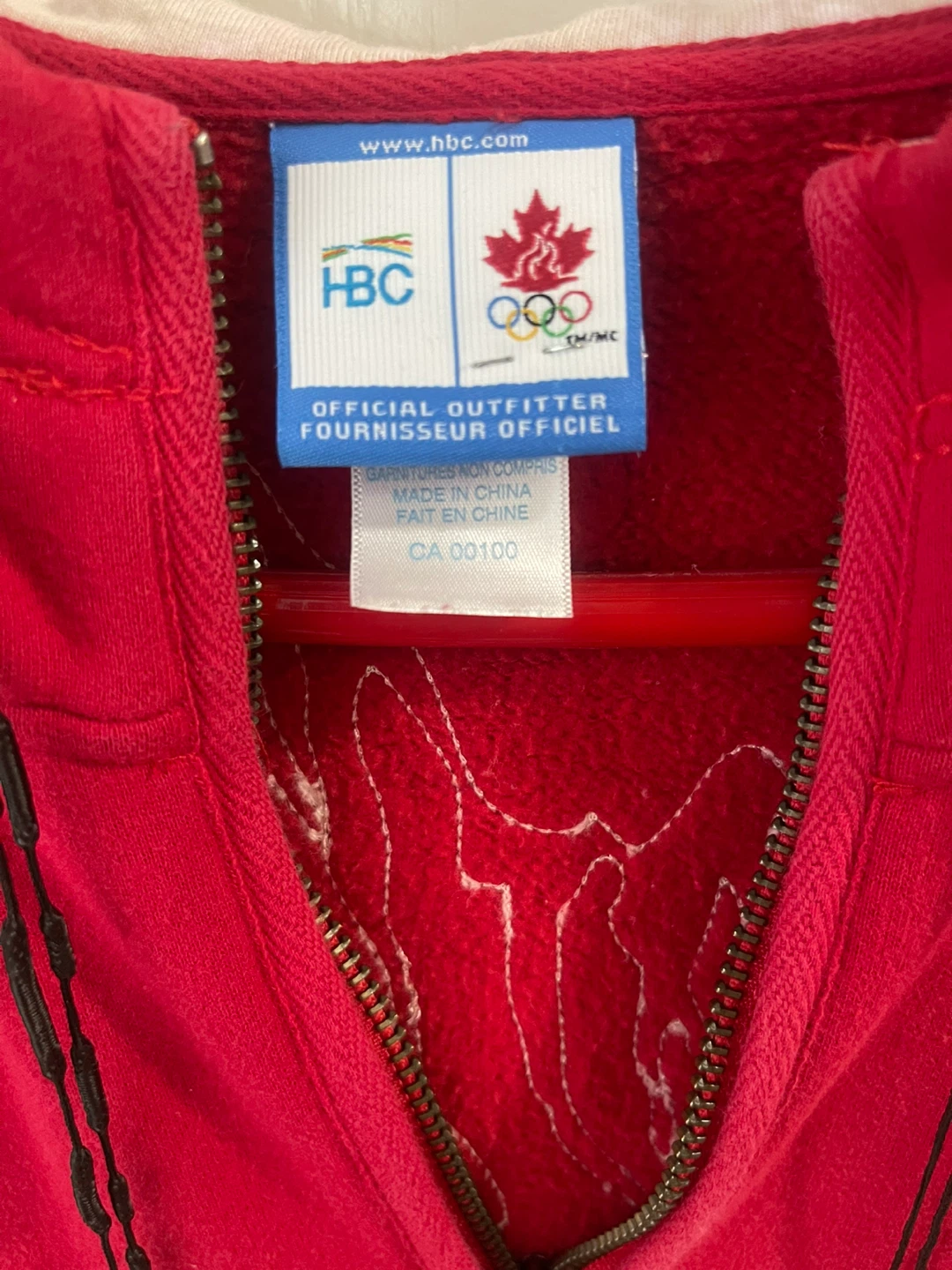 SALE - HBC Olympics hoodies Red & Blue Unused - photo 2