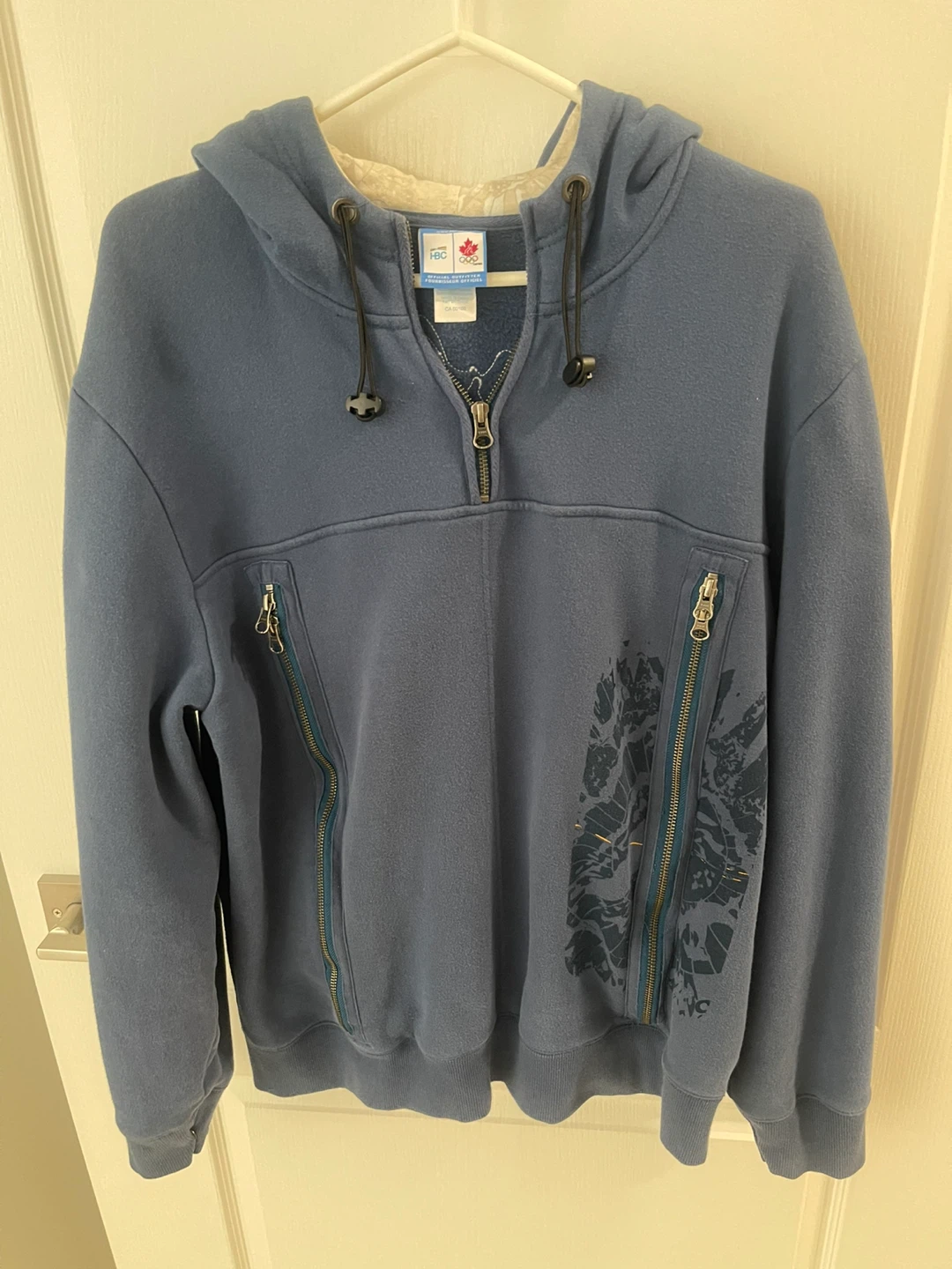 SALE - HBC Olympics hoodies Red & Blue Unused - photo 3