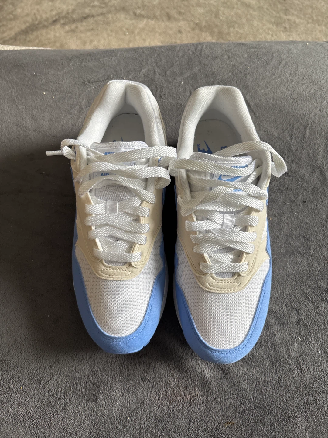 Nike Air Max 1 Women's Sneakers - White/Royal Pulse - photo 3