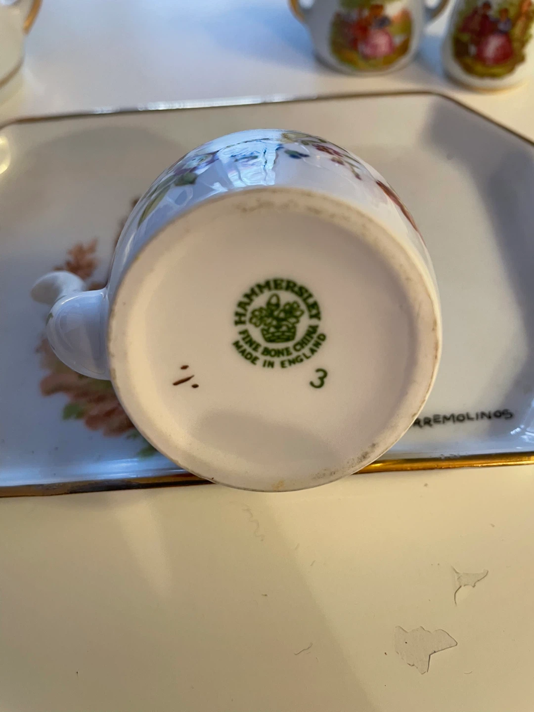 Hammersley Fine Bone China Miniature Tea Set - photo 3