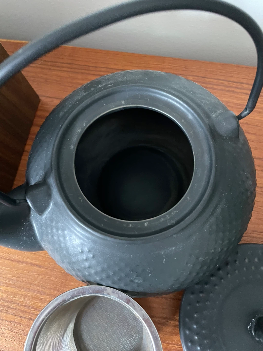 Black Ceramic Teapot - photo 4