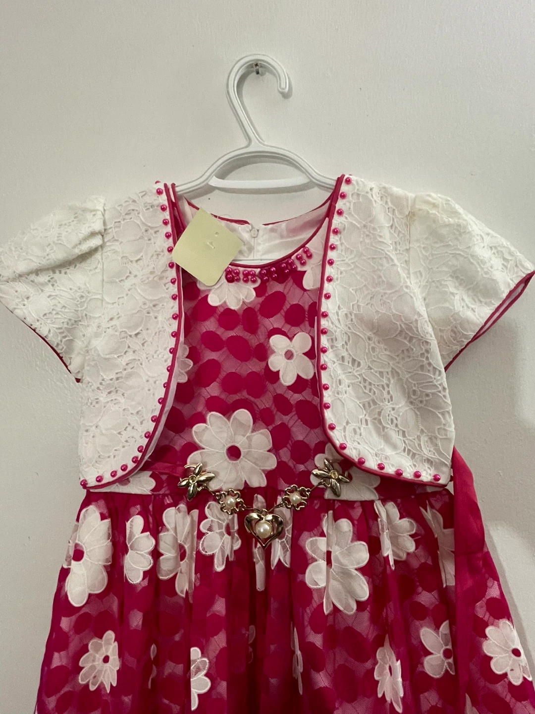 Girls Dress with Matching Bolero Jacket - photo 2