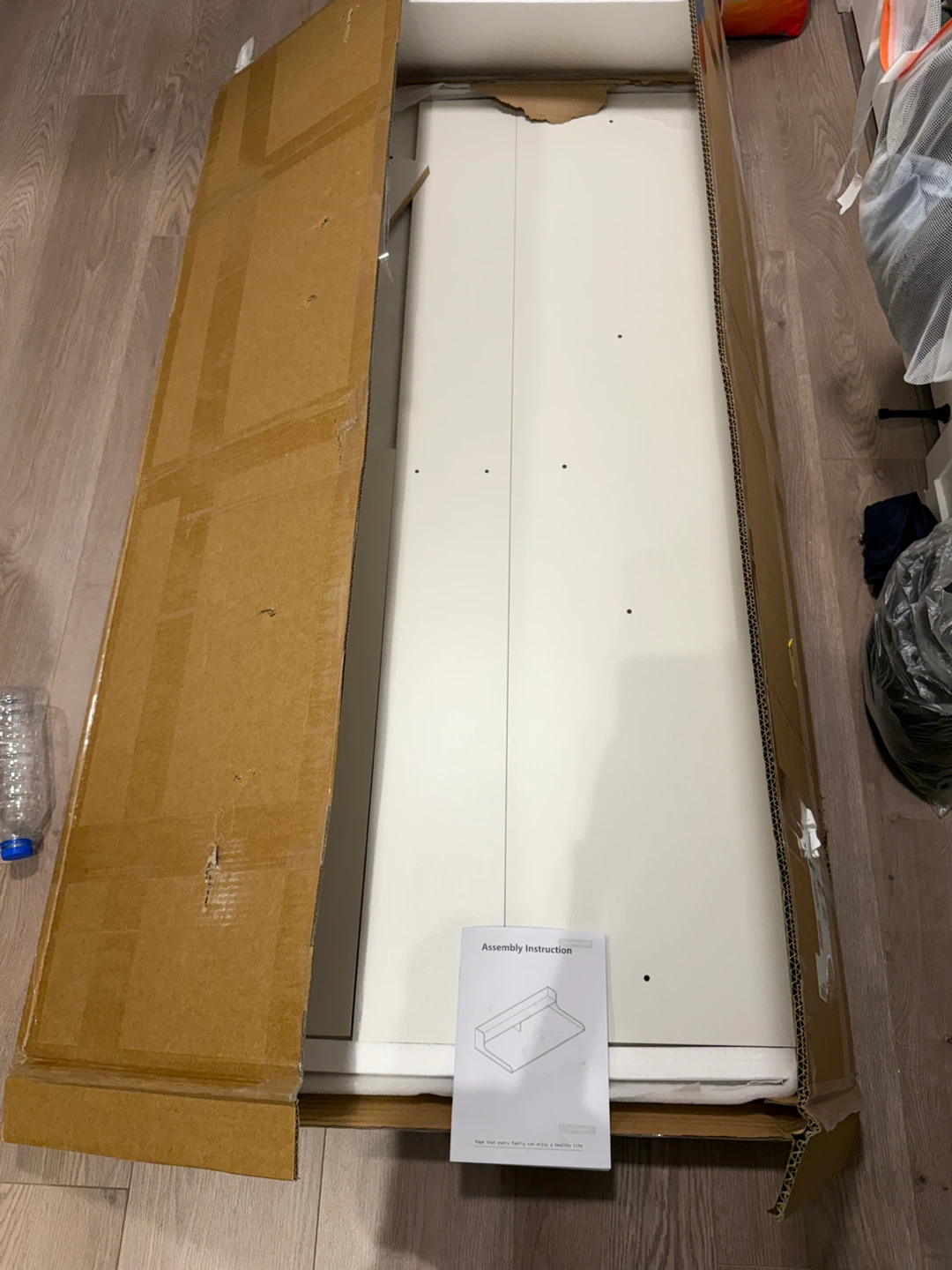 [Brand New] Heavy-Duty 2-Tier Washer/Dryer Storage Shelf - White - photo 3