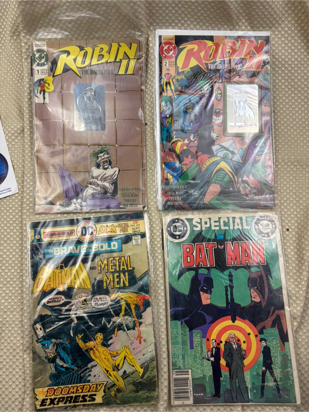 Lot DC Comics Batman & Robin comic books