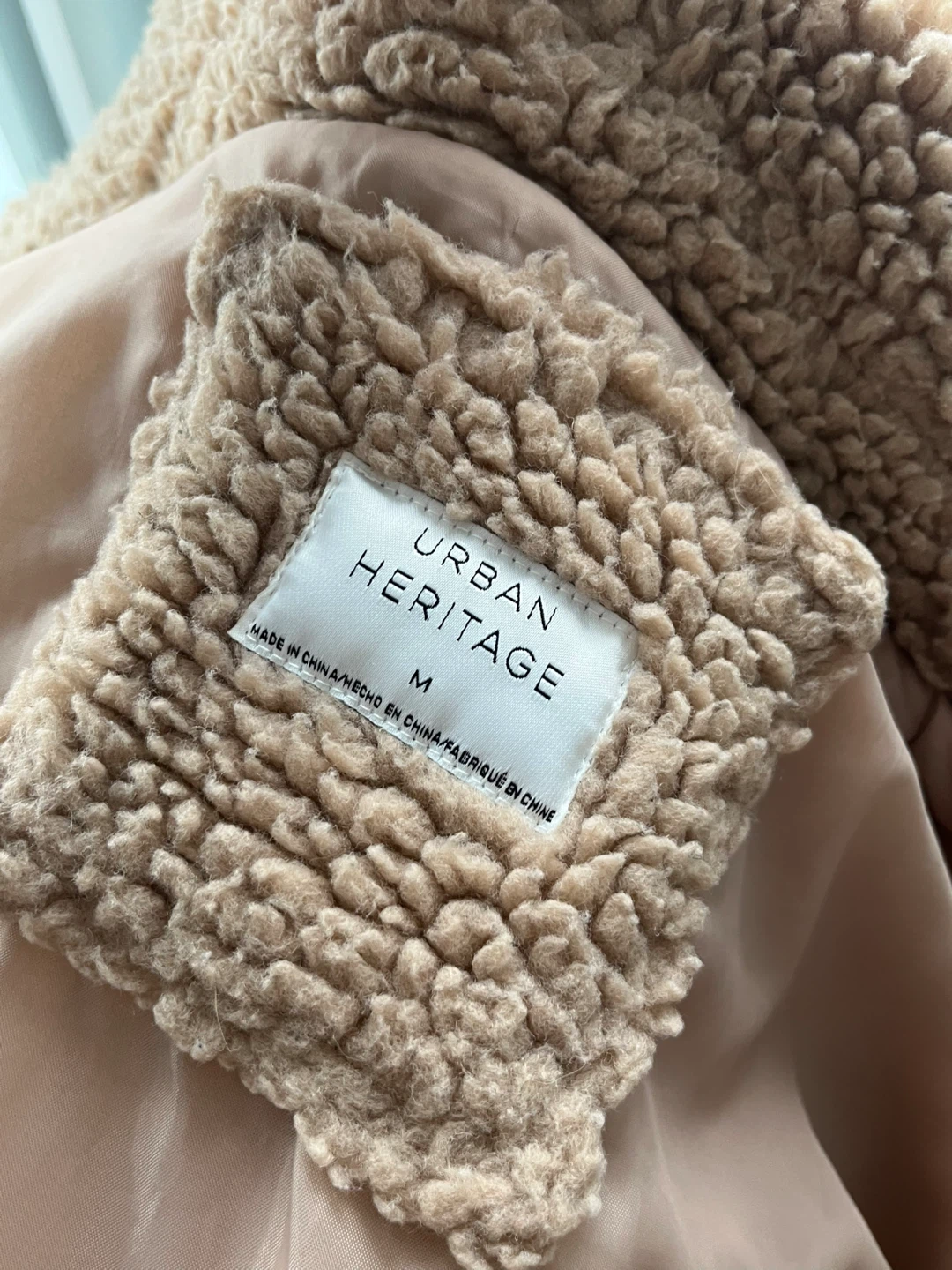 Fleece Jacket - Tan - Size M - photo 5