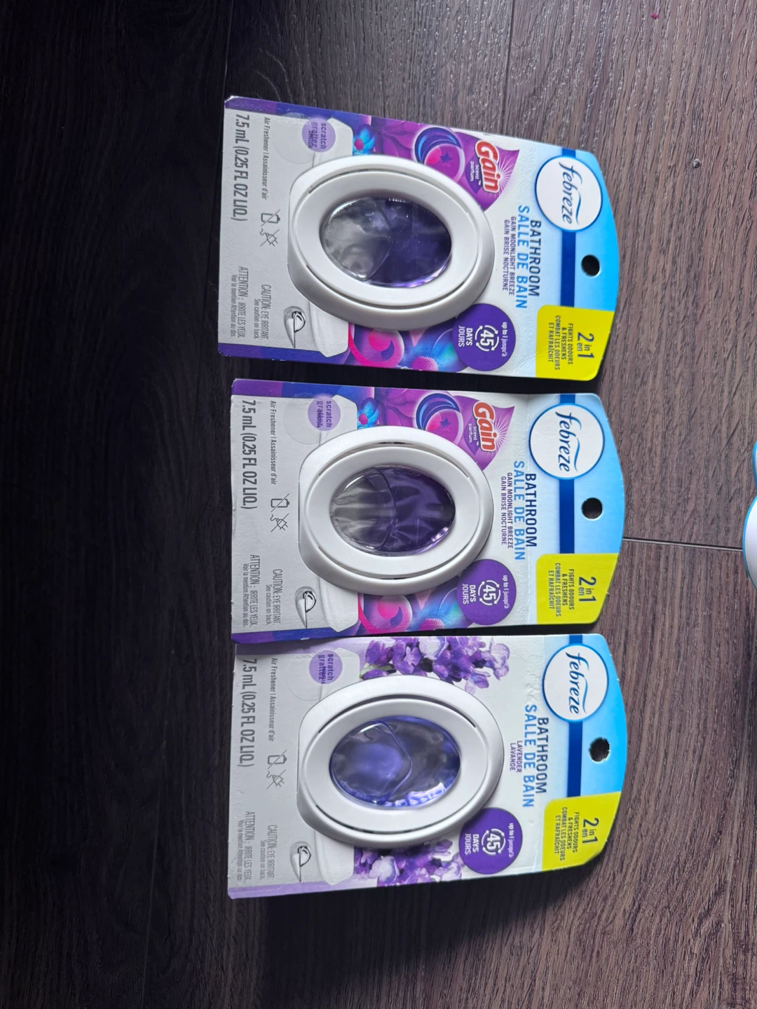 Febreze Gain Air Fresheners - 3 Pack