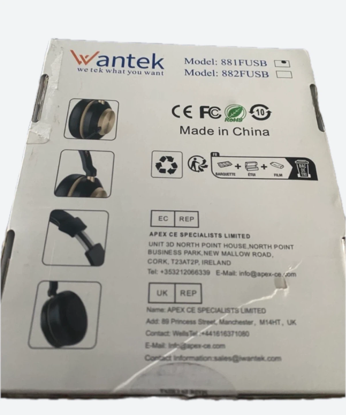 Wantek 881FUSB Wired USB Headset with Microphone - photo 4