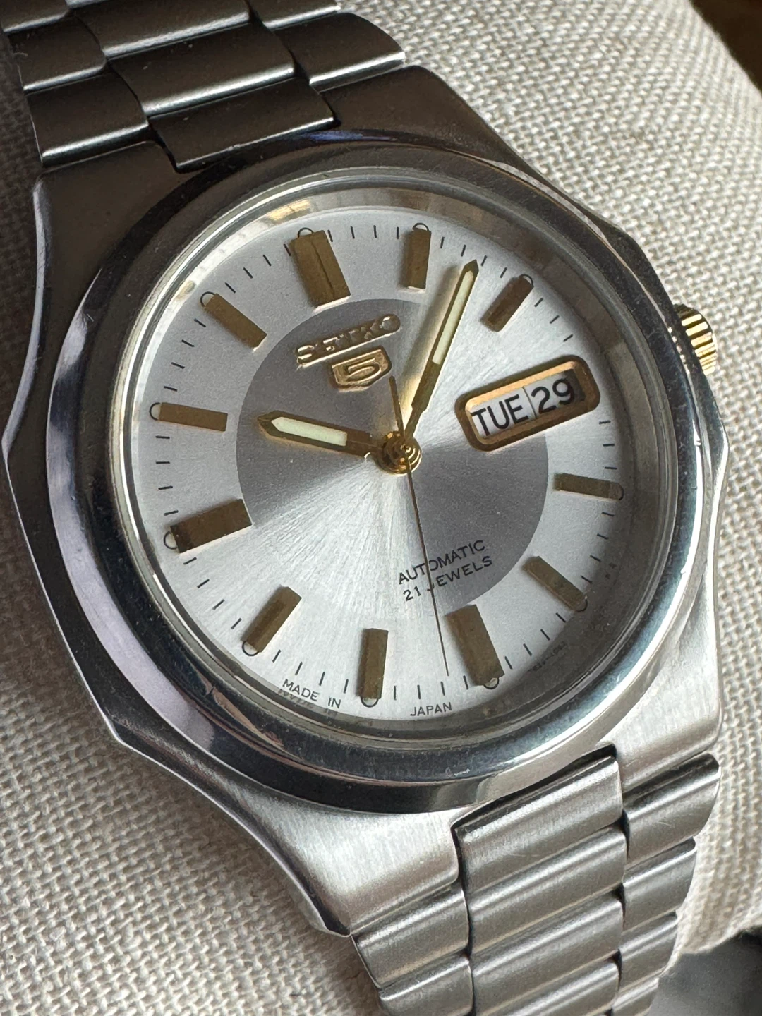 Seiko 5 “Seikonaut” SNKK43 Automatic Watch 39mm 7S26-03R0