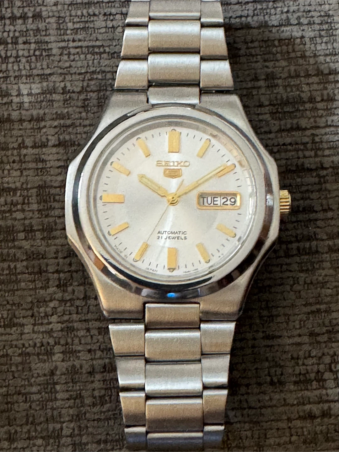 Seiko 5 “Seikonaut” SNKK43 Automatic Watch 39mm 7S26-03R0 - photo 2