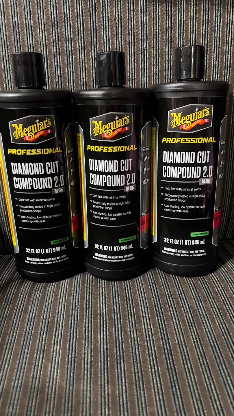 Meguiar's Professional Diamond Cut Compound 2.0 (3 x 32oz)