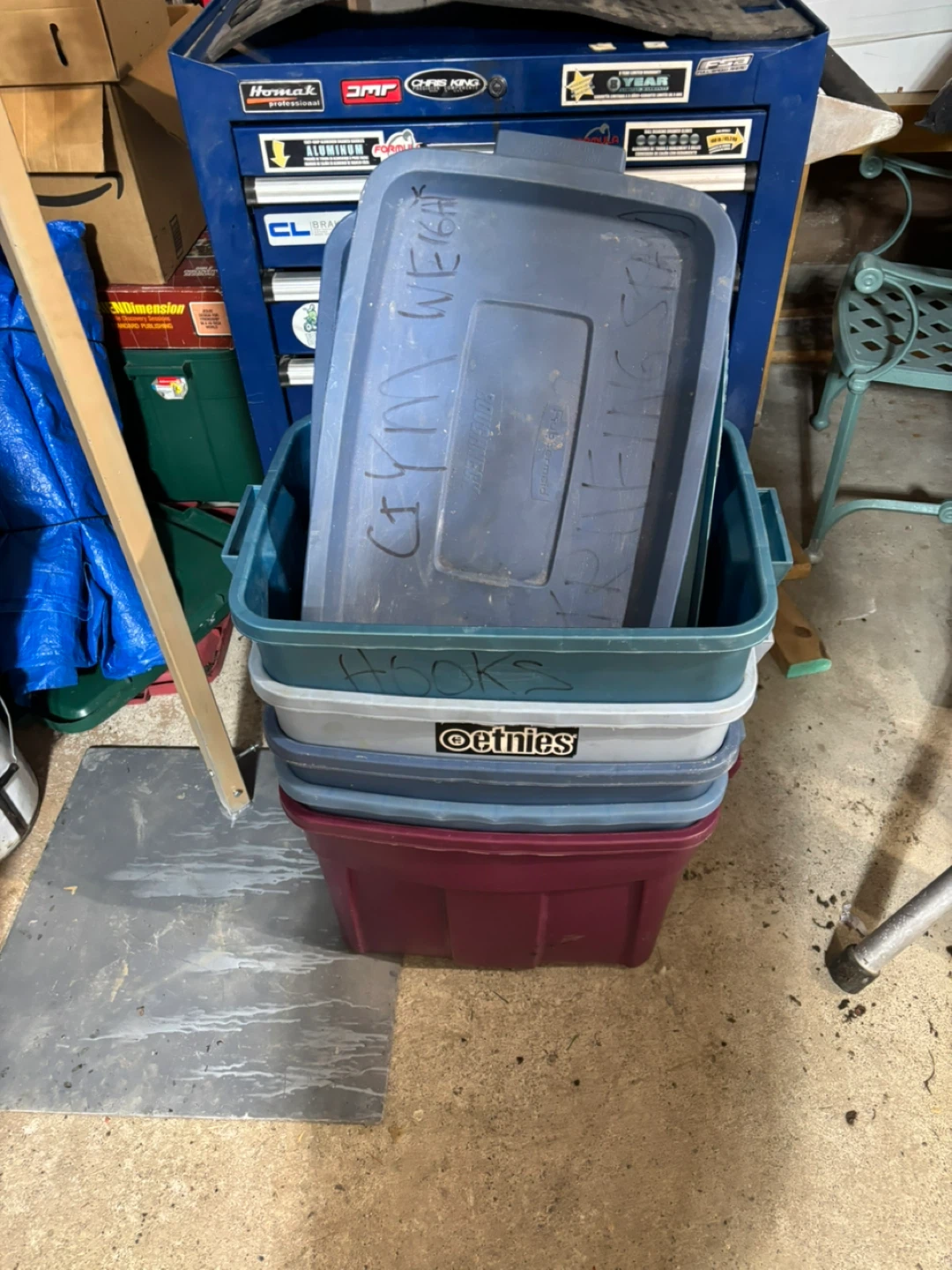 Rubbermaid Storage Totes - Etnies Branded