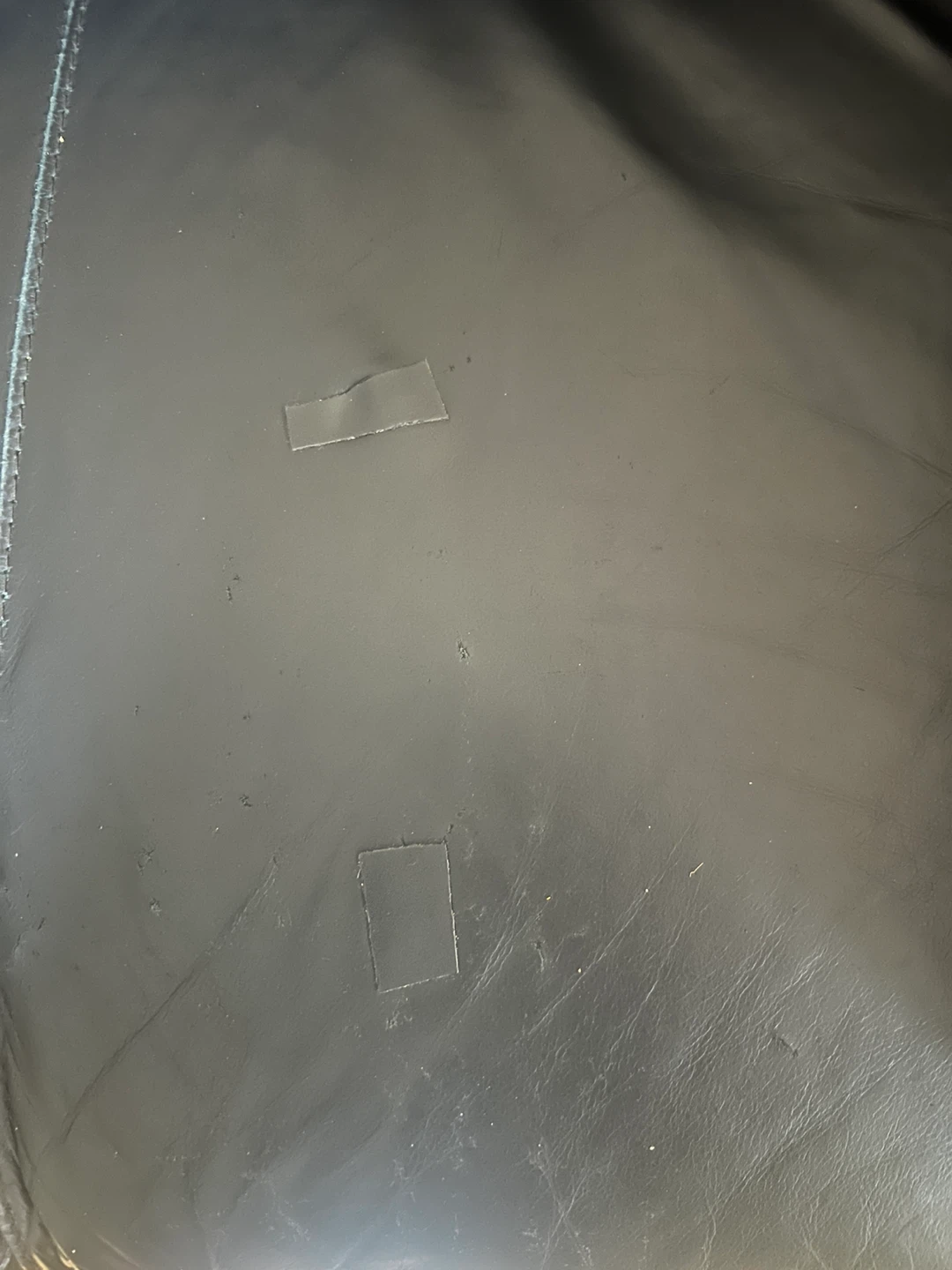 Black Leather Sofa