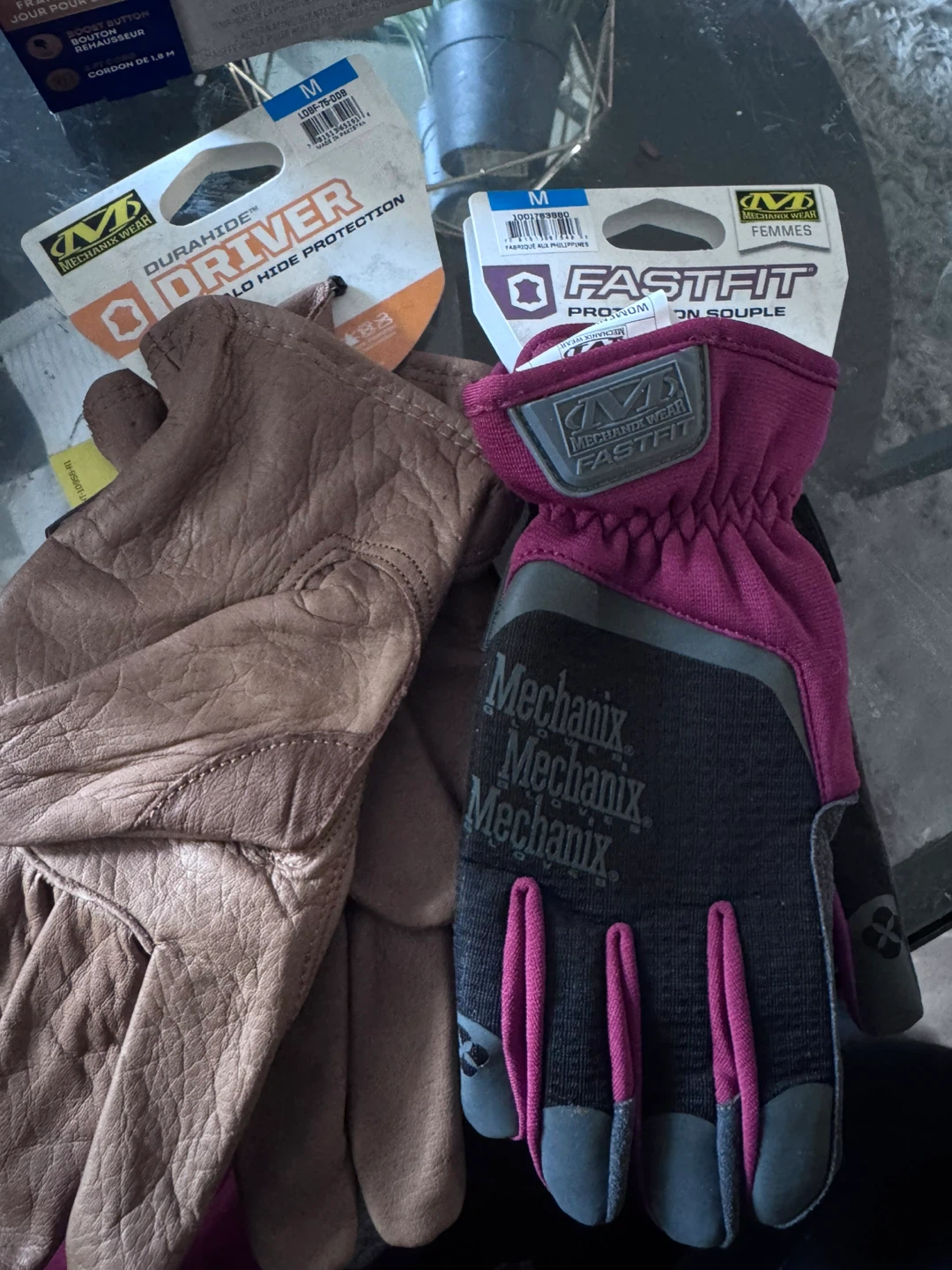 Mechanix Wear Durahide Driver & FastFit Gloves - Size M