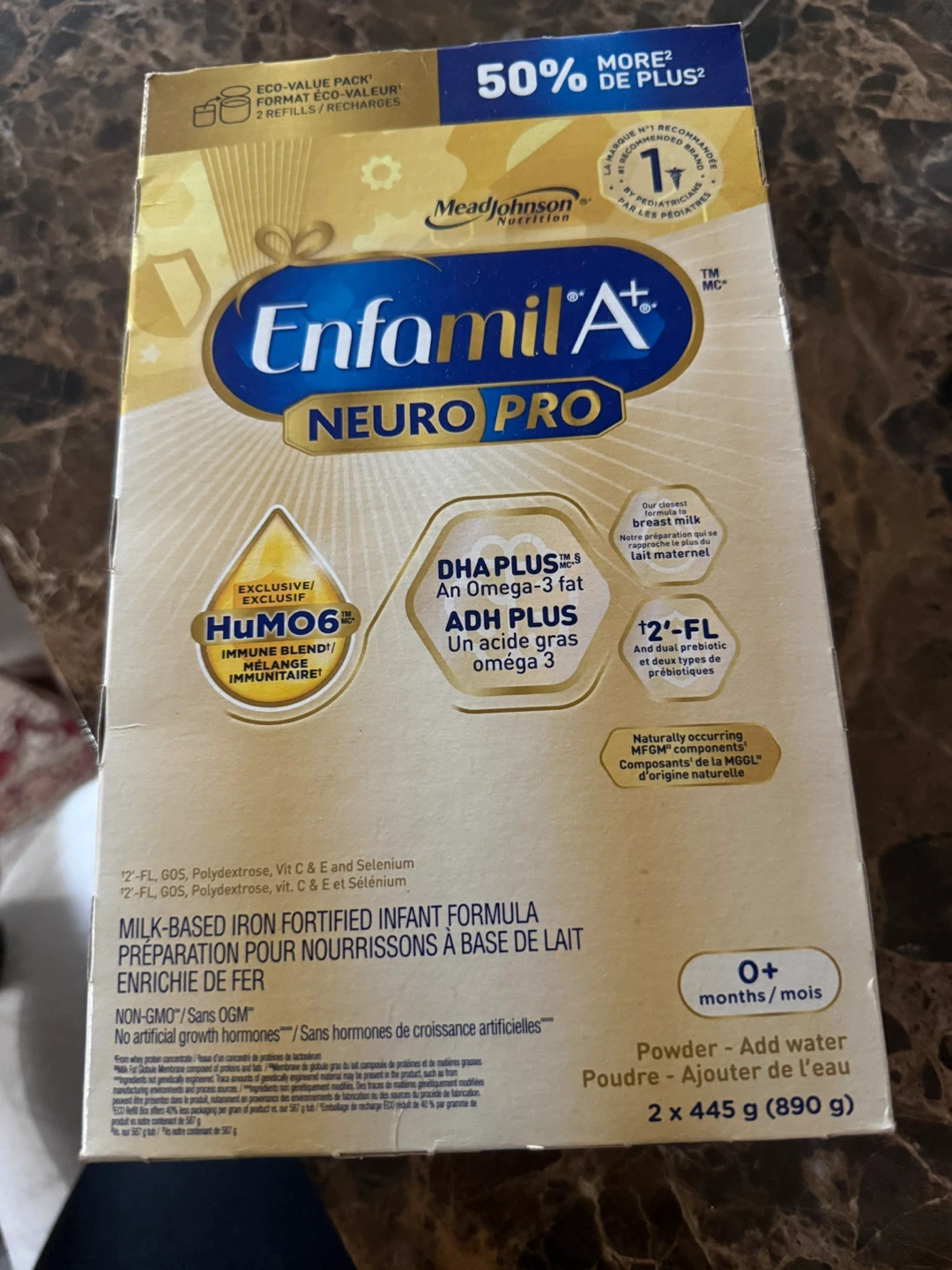 Enfamil A+ Neuro Pro Infant Formula 2 x 445g