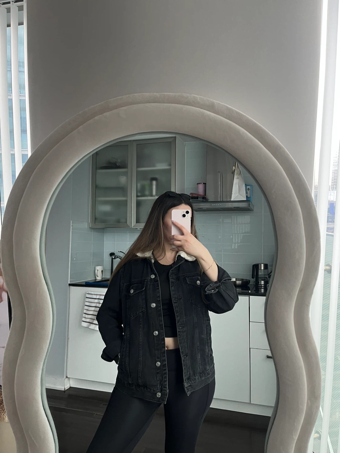 Black Denim Jacket - photo 2